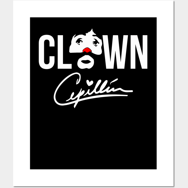 Clown Cepillin 1946 - 2021 Wall Art by springins
